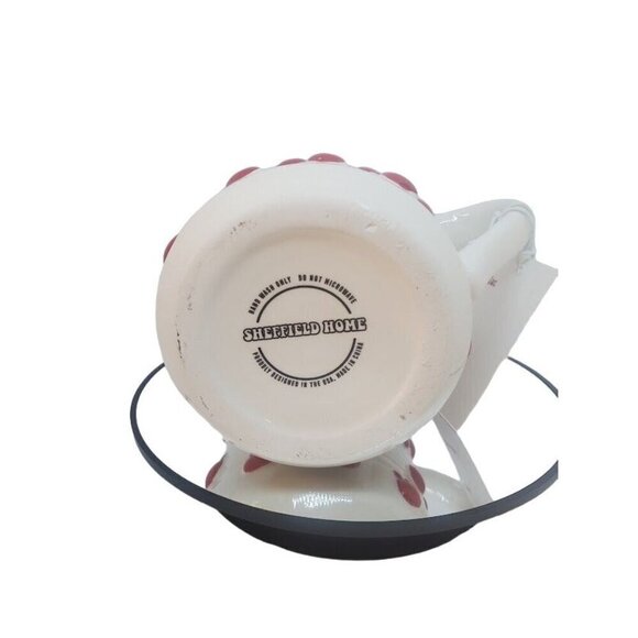 Best Teacher Ever Hand Painted Mug With Red Apple Design by Sheffield Home - Picture 4 of 4